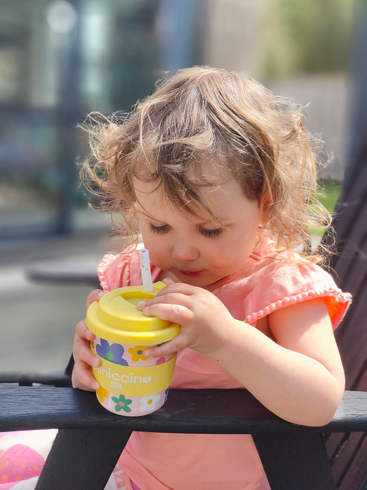 Flower Power Kiddiccino Cup