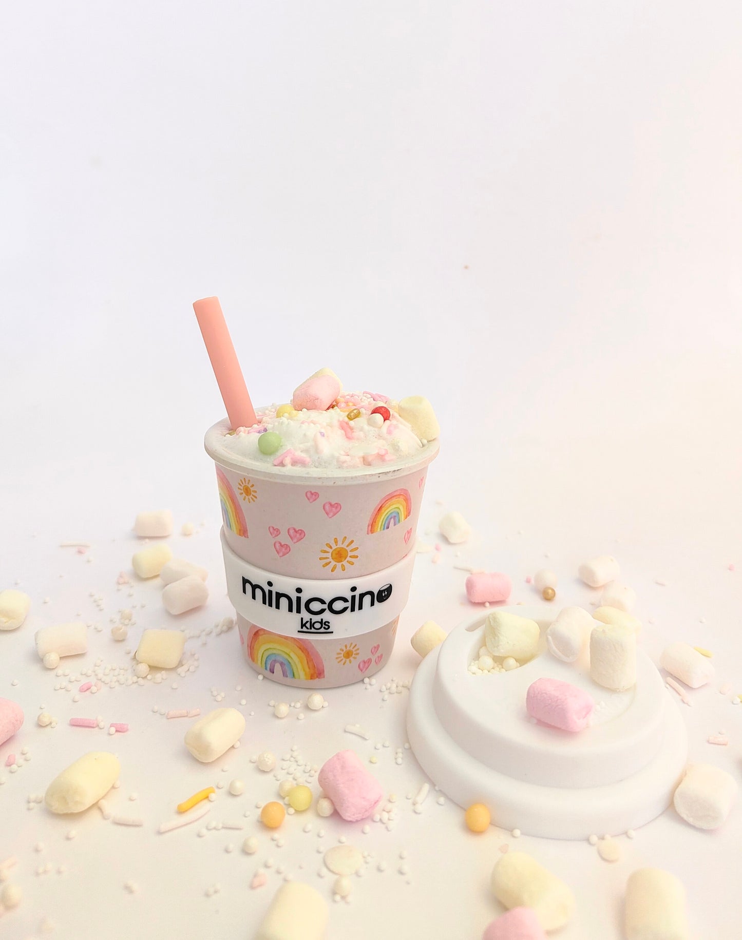 Rainbow Miniccino Cup